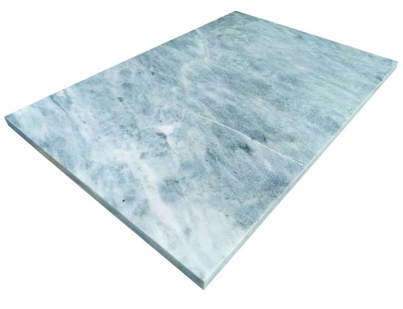 DALLAGE DE MARBRE BLEU - sablé brossé pour vos projets intérieurs et extérieurs à Uzès dans le Gard