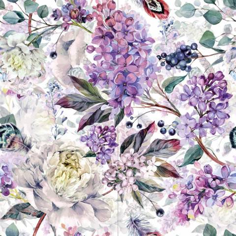 Vente de carrelage panneau mural floral XXL en plusieurs dimensions à Uzès dans le Gard