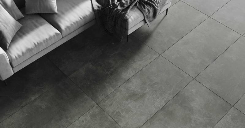 Carrelage effet béton - intérieur comme extérieur à Nîmes dans le Gard