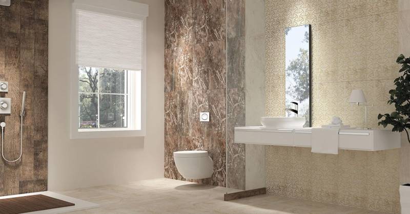 Carrelage de salle de bain effet marbre pour intérieur extraordinaire à Nîmes