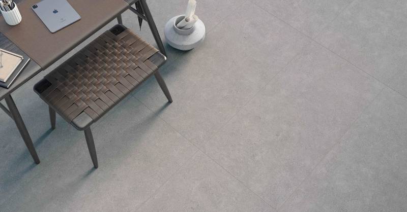 Carrelage effet béton - intérieur comme extérieur à Nîmes dans le Gard